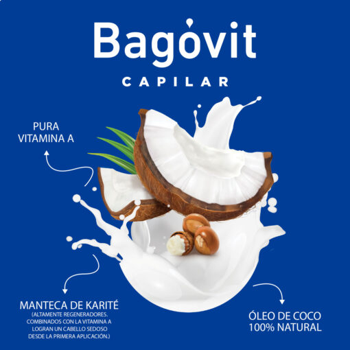 Shampoo Bagóvit Nutrición Profunda X 350 Ml - Imagen 3