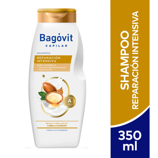 Shampoo Bagóvit Reparación Intensiva X 350 Ml - Imagen 2