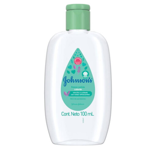 Colonia Para Bebés Johnson Baby Fresca Caricia X 100 Ml