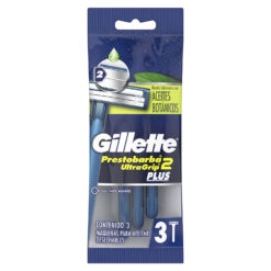 Máquina para afeitar Descartable Gillette Prestobarba UltraGrip Plus X 3 U