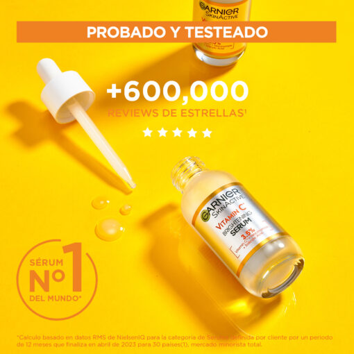 Serum Facial Iluminador Garnier Skin Active Vitamina C X 30 Ml - Imagen 8