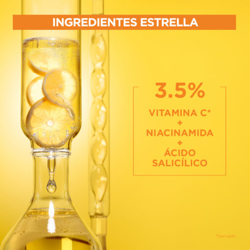 Serum Facial Iluminador Garnier Skin Active Vitamina C X 30 Ml - Imagen 9