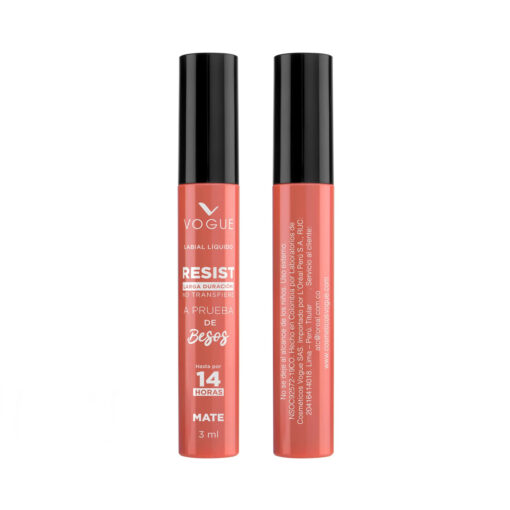 Labial Liquido Vogue Resist Elegante X 3 Ml - Imagen 3