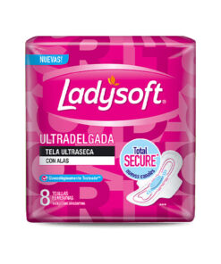 Toallitas Ladysoft Ultra seca X 8 U