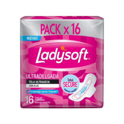 Alternative view of Toallitas Ladysoft Ultra seca X 16 U