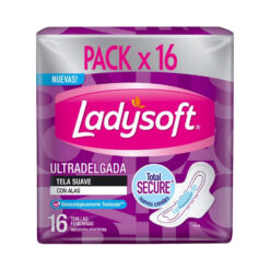 Toallitas Ladysoft Ultra suave X 16 U