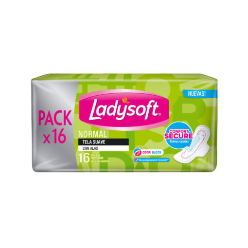 Toallitas Ladysoft Normal suave X 16 U