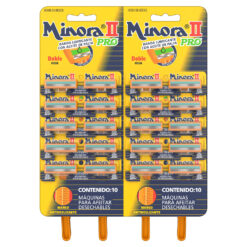 Máquina de Afeitar Minora Pro  X 20 U