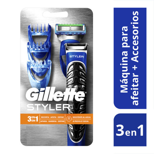 Máquina de afeitar Eléctrica Gillette Styler 3 en 1 X 1 U - Imagen 2