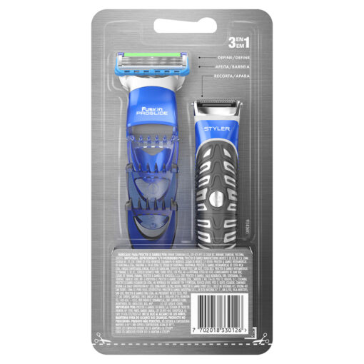 Máquina de afeitar Eléctrica Gillette Styler 3 en 1 X 1 U - Imagen 4