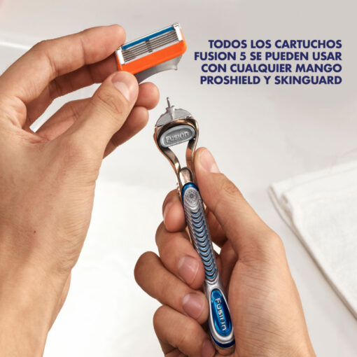 Repuesto Máquina de Afeitar Gillette Fusion5  X 4 U - Imagen 5