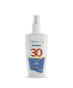 Protector Solar En Spray Villeneuve Efecto Seco FPS 30 X 200 Ml