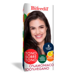 Tintura Semi permanente Kit Biferdil Tono sobre Tono 5 X 1 U