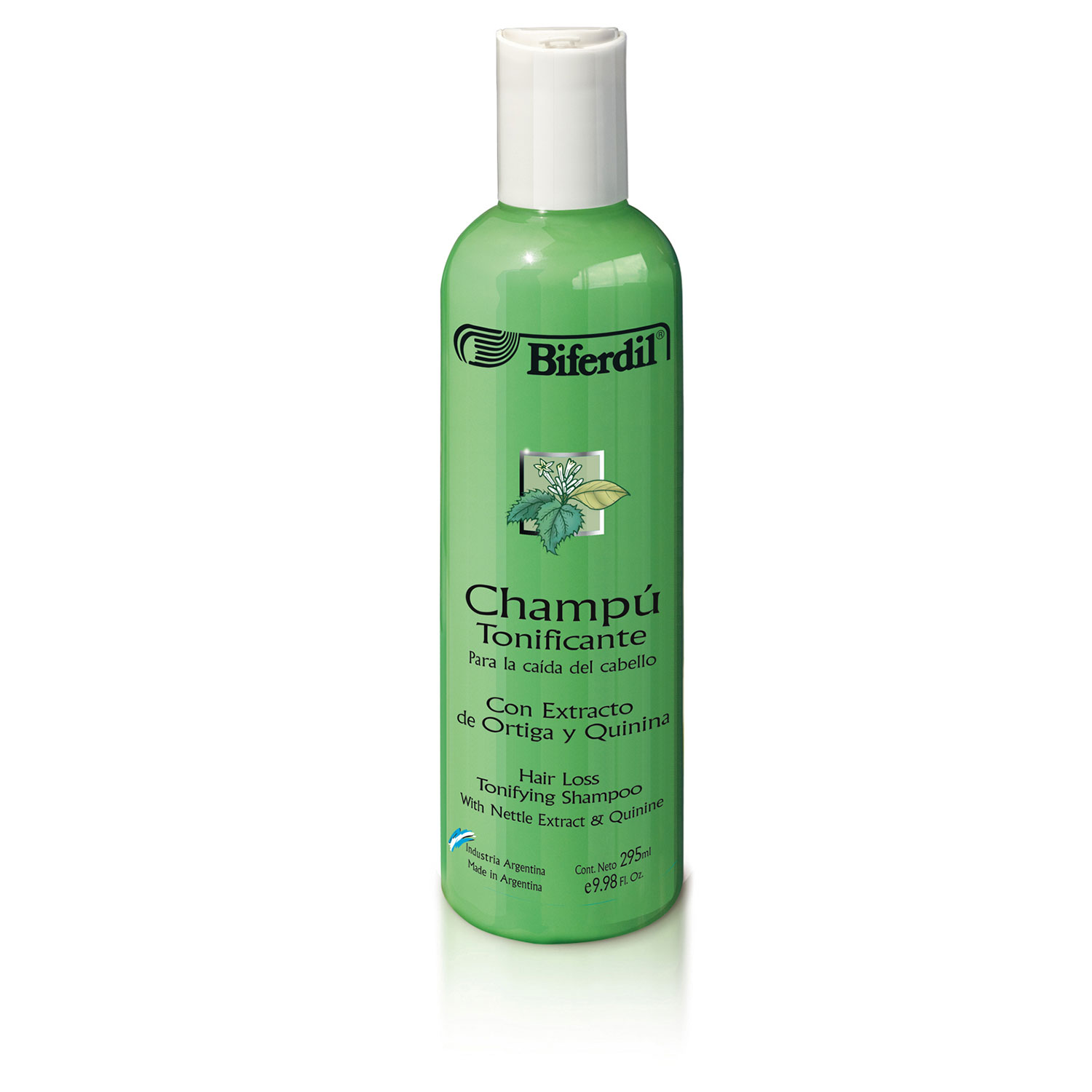 Shampoo Biferdil Ortiga y Quinina X 295 Ml