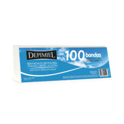 Bandas para Retirar Cera Depimiel X 100 U