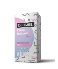 Crema depilatoria para el rostro Depimiel Teen X 45 Gr