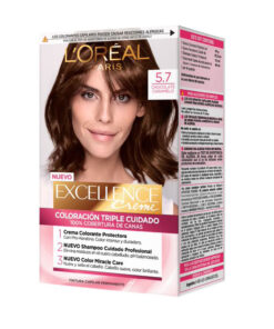 Tintura Permanente en Kit Excellence 5.7