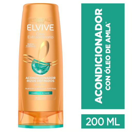 Acondicionador Elvive Óleo Extraordinario Rizos Definidos X 200 Ml - Imagen 3