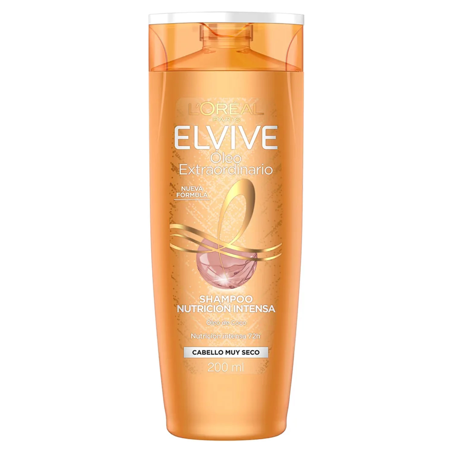 Shampoo Elvive Óleo Extraordinario Óleo de Coco X 200 Ml