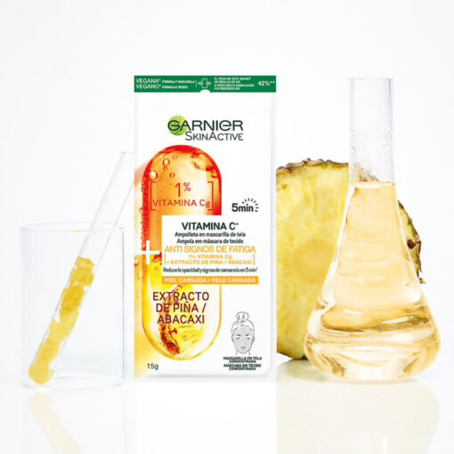 Ampolla en Mascarilla Garnier Anti Signos de Fatiga X 15 Gr - Imagen 2