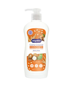 Crema Corporal Algabo Hidratante Avena y Karité X 400 Gr