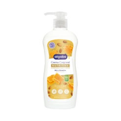 Crema Corporal Algabo Nutritiva Miel y Almendras X 400 Gr