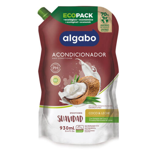 Acondicionador Repuesto Algabo Suavidad X 930 Ml