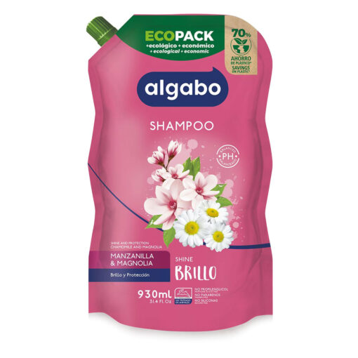 Shampoo Repuesto Algabo Brillo X 930 Ml