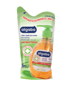 Jabón Líquido Antibacterial Repuesto Algabo X 300 Ml