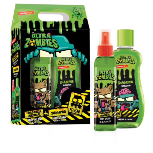 Set Body Splash y Shampoo Algabo Kids Zombie X 200 Ml