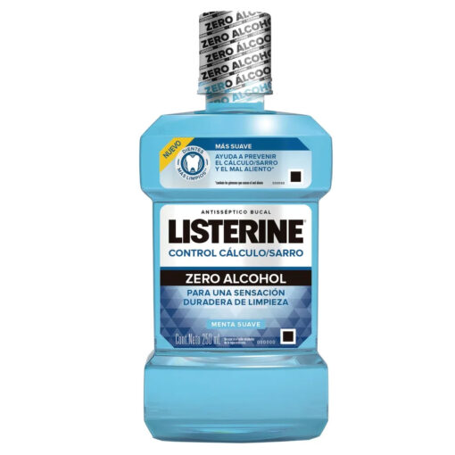 Enjuague Bucal Listerine Anti-Sarro Zero X 250 Ml