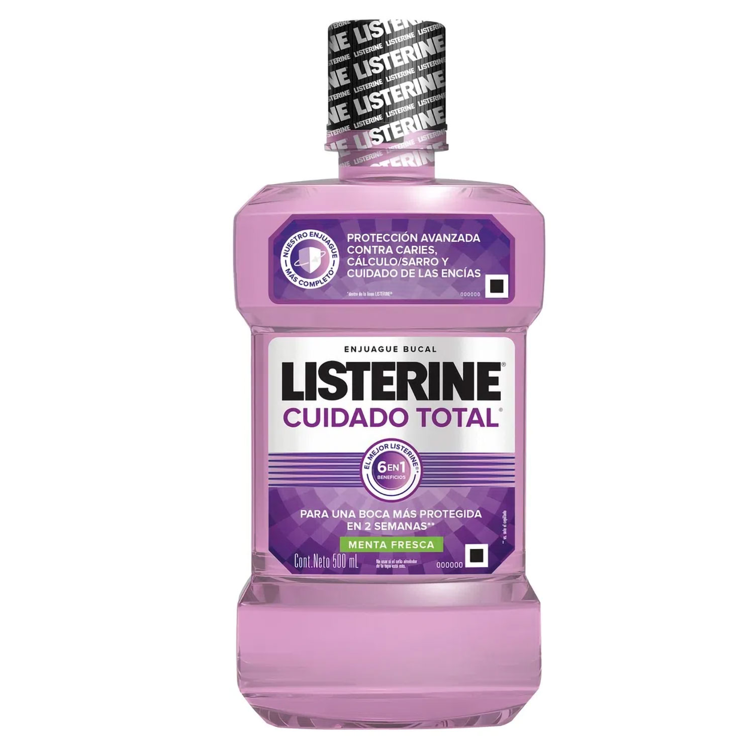 Enjuague Bucal Listerine Cuidado Total X 500 Ml