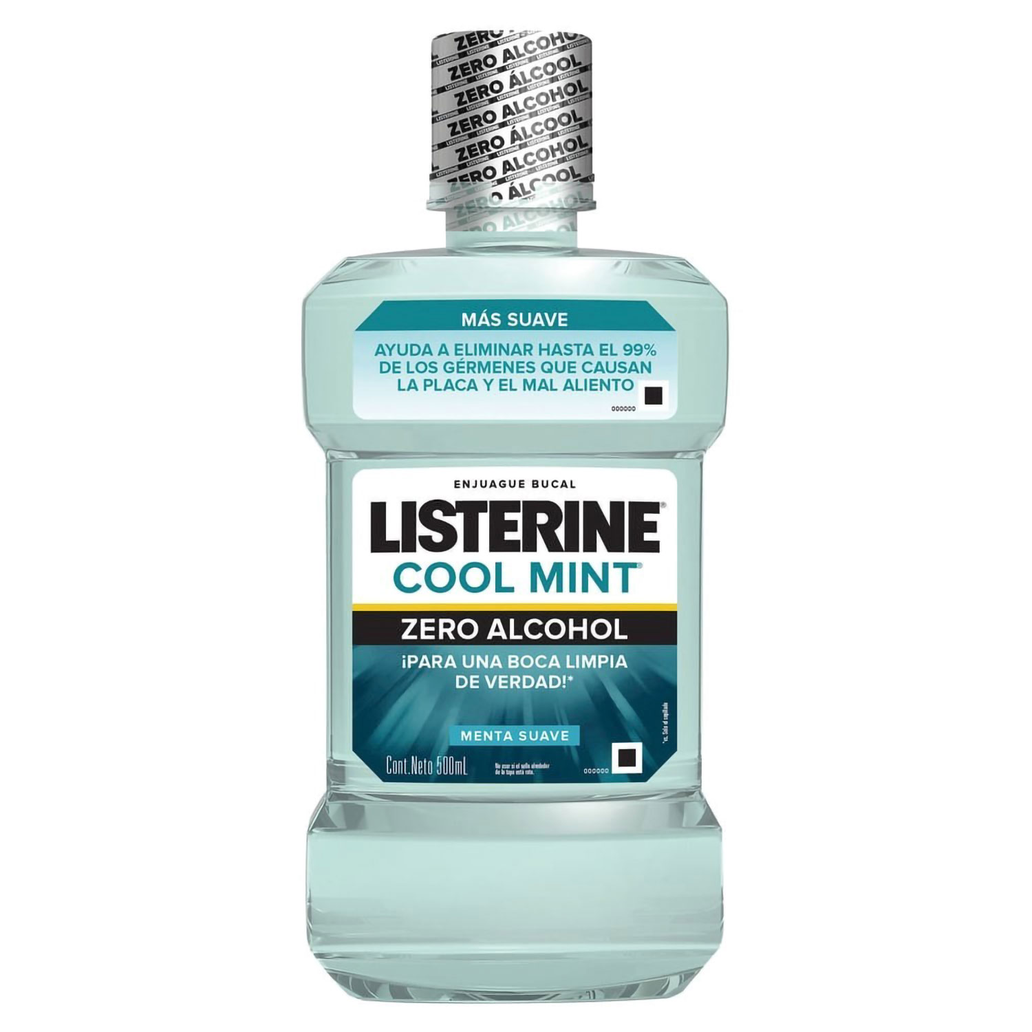 Enjuague Bucal Listerine Cool Mint Zero X 500 Ml