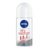 Desodorante Antitranspirante Roll On Nivea Dry Comfort X 50 Ml