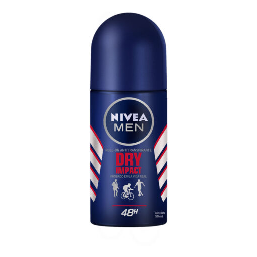 Desodorante Antitranspirante Roll On Nivea Men Dry Impact X 50 Ml