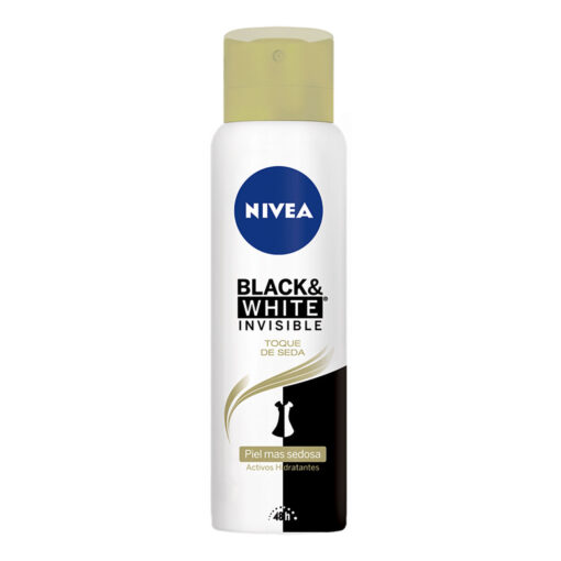 Desodorante Antitranspirante Spray NIvea Black & White Invisible X 150 Ml