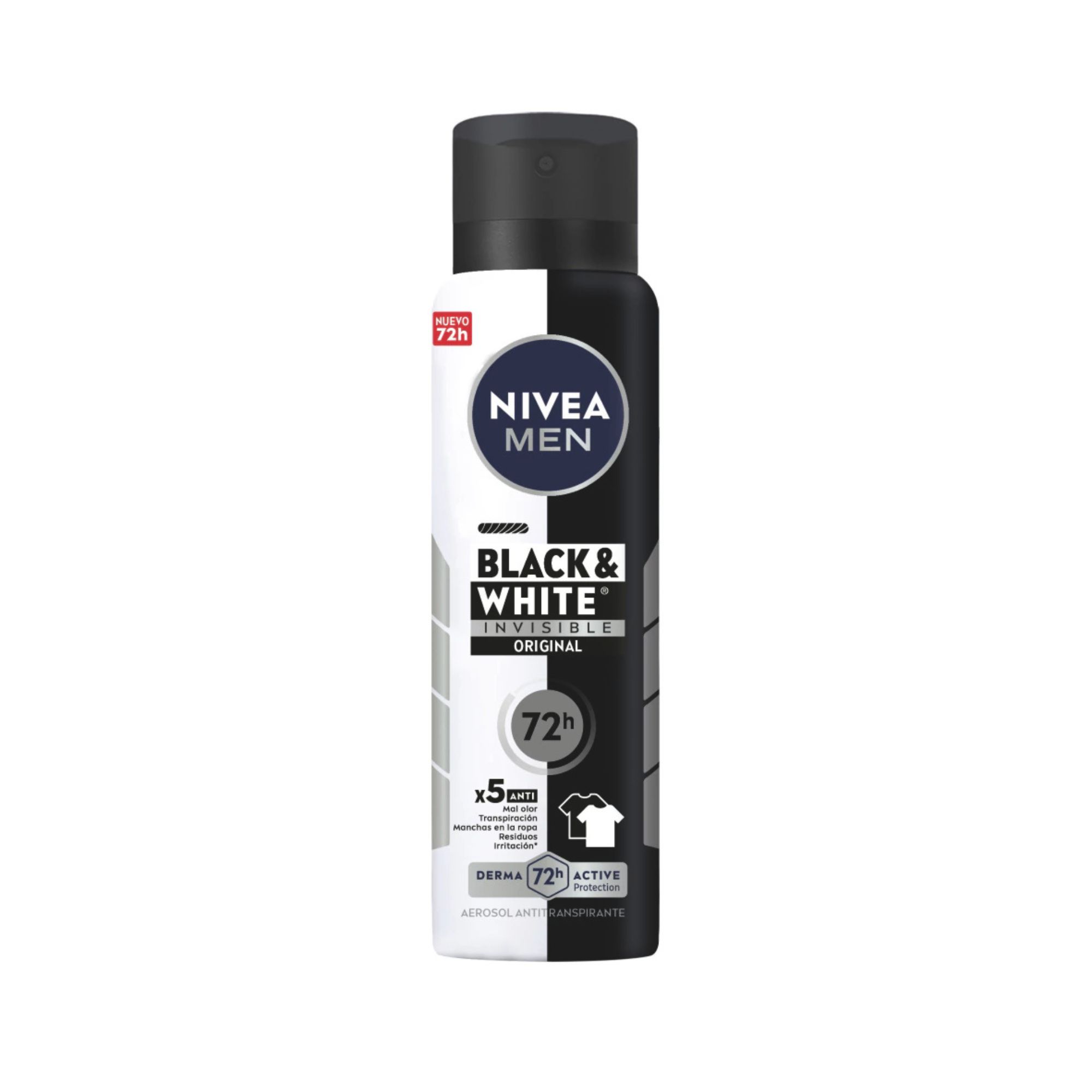 Desodorante Antitranspirante Spray Nivea Men Black & white Fresh X 150 Ml