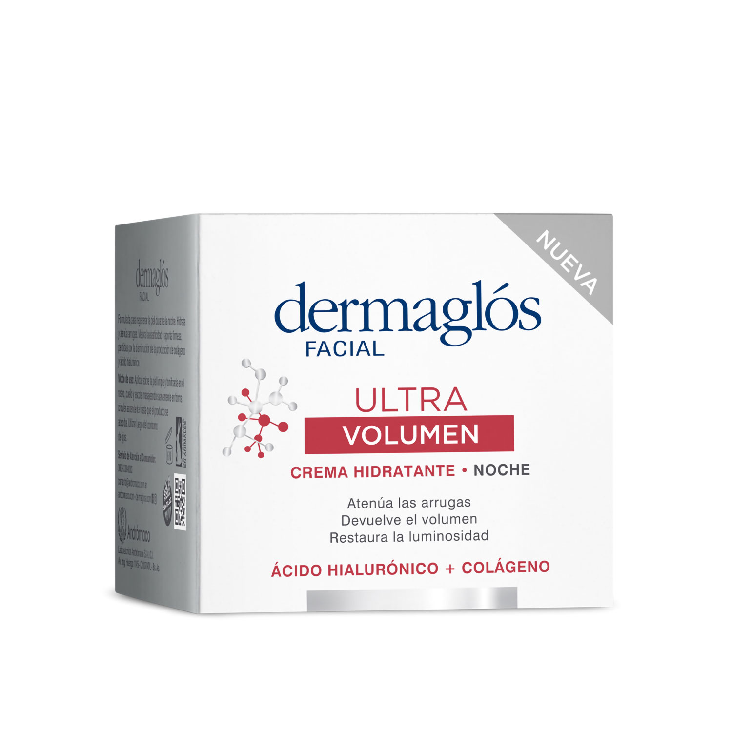 Crema Hidratante de Noche Dermaglos Ultra Volumen X 50 Gr - Imagen 3