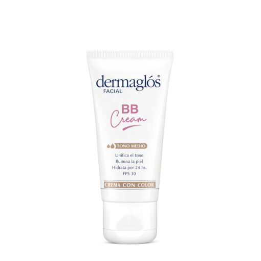 BB Cream Crema con color Dermaglós Medio X 50 Gr
