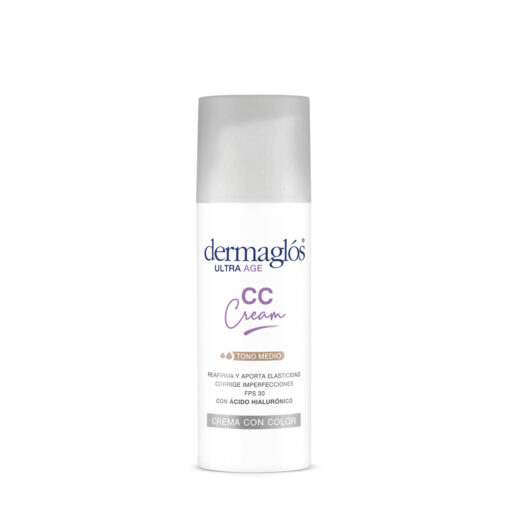 CC Cream Crema con color Dermaglós Medio X 50 Gr - Imagen 3