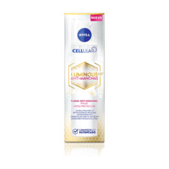 Crema Fluido de Día Antimanchas Nivea Luminous FPS 50 X 40 Ml