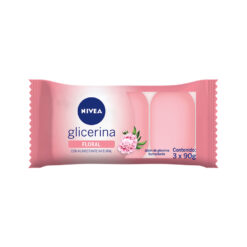 Jabón Nivea Glicerina Floral X 3 U