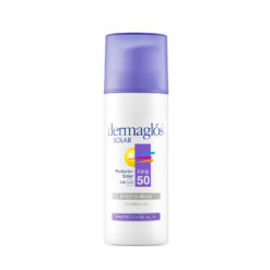 Protector Solar Facial Dermaglos FPS 50 Efecto Seco Matificante X 50 Gr