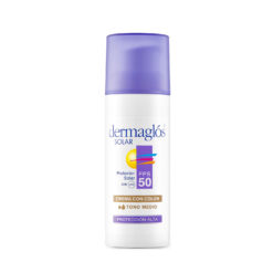 Protector Solar Dermaglos FPS 50 Tono Medio X 50 Gr