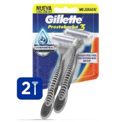 Alternative view of Máquina para afeitar Descartable Gillette Prestobarba 3 X 2 U