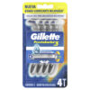 Máquina para afeitar Descartable Gillette Prestobarba 3 X 4 U