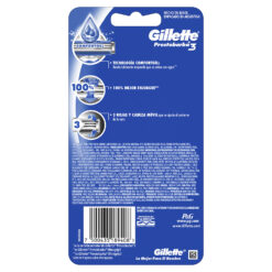 Alternative view of Máquina para afeitar Descartable Gillette Prestobarba 3 X 4 U