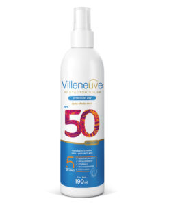 Protector Solar en Spray Villeneuve Efecto Seco FPS 50 X 190 Ml
