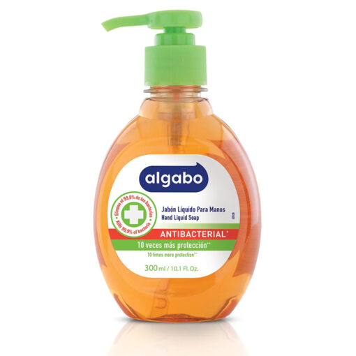 Jabón Líquido Antibacterial Algabo X 300 Ml
