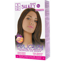 Tintura Permanente en Kit Silkey Policrom sin Amoníaco 5